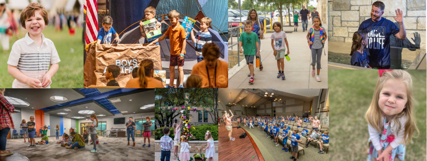 Kids Ministry Collage